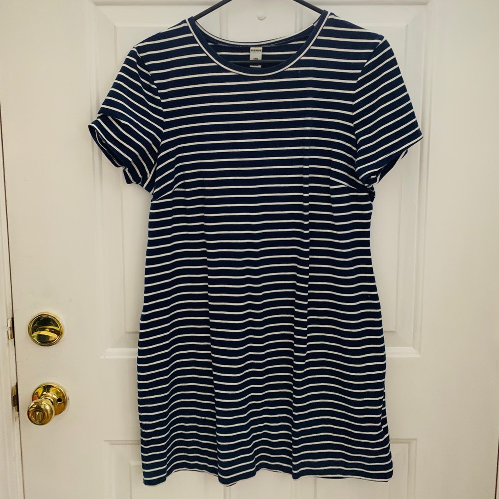 Old Navy Striped Dress Size L